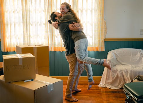 retired couple reviewing mortgage statement