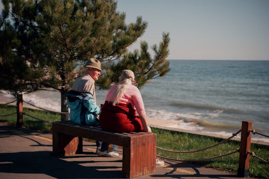 senior couple enjoying their retirement